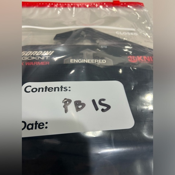 Gordini Define Neck Warmer Unisex S/M Black Midweight Ergoknit Fabric NWT - Picture 8 of 8